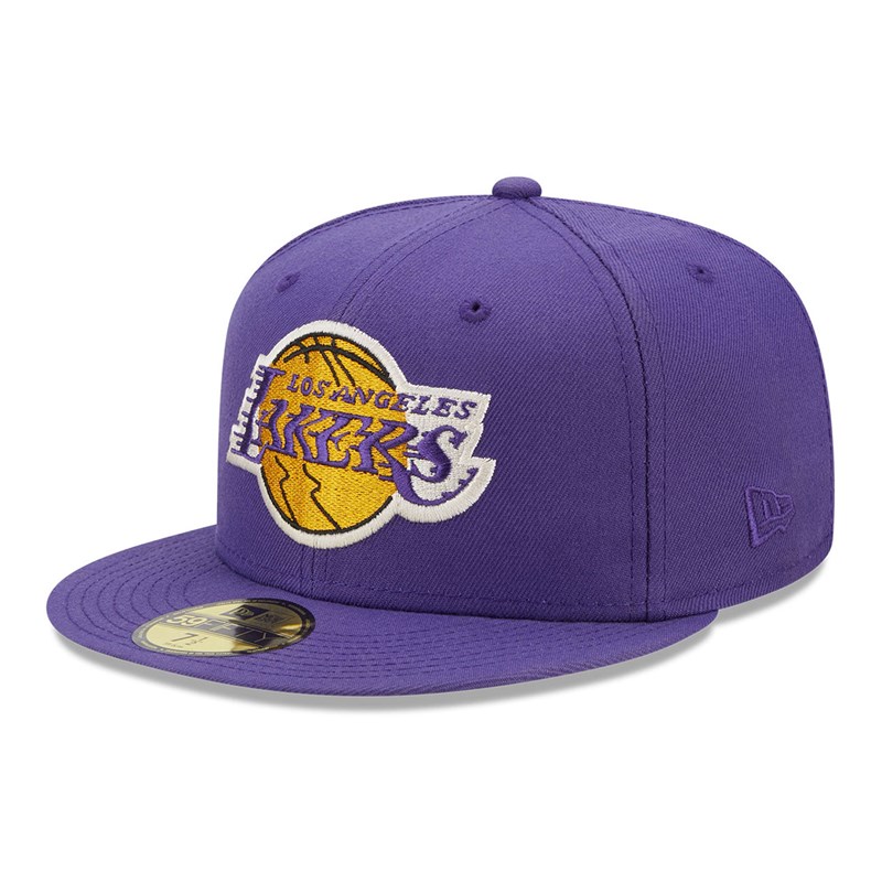 59fifty New Era La Lakers Twilight Fantasy Fitted Gorras Morados | BP0176394