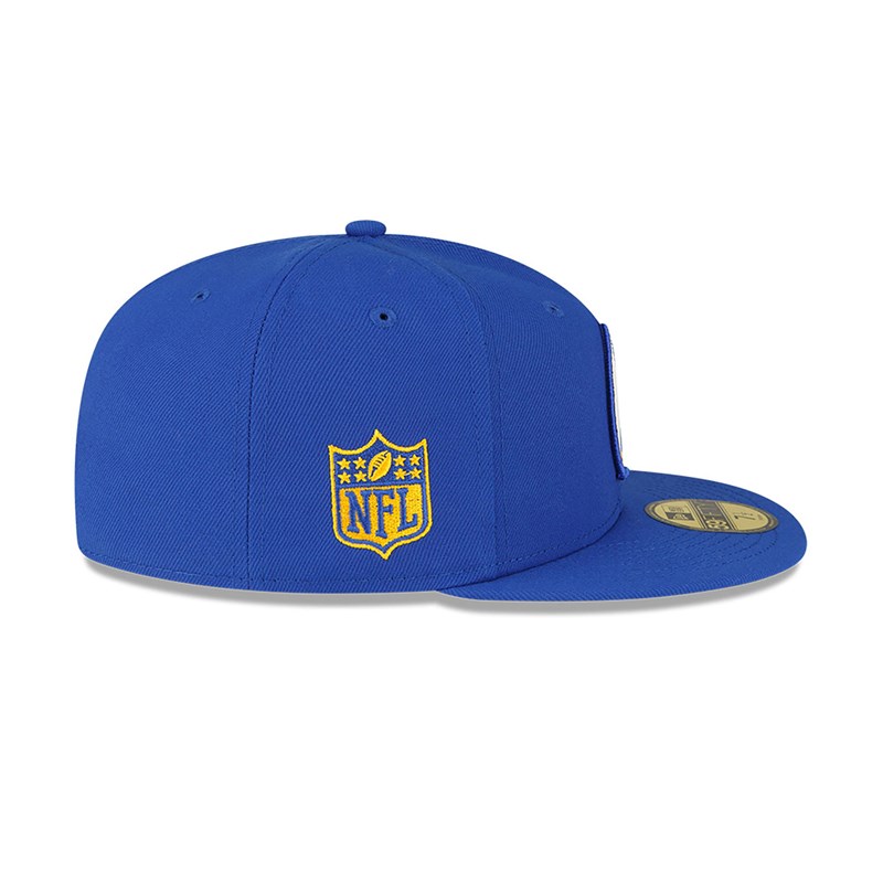 59fifty New Era La Rams NFL Sideline 2022 Fitted Gorras Azules | UQ1786093