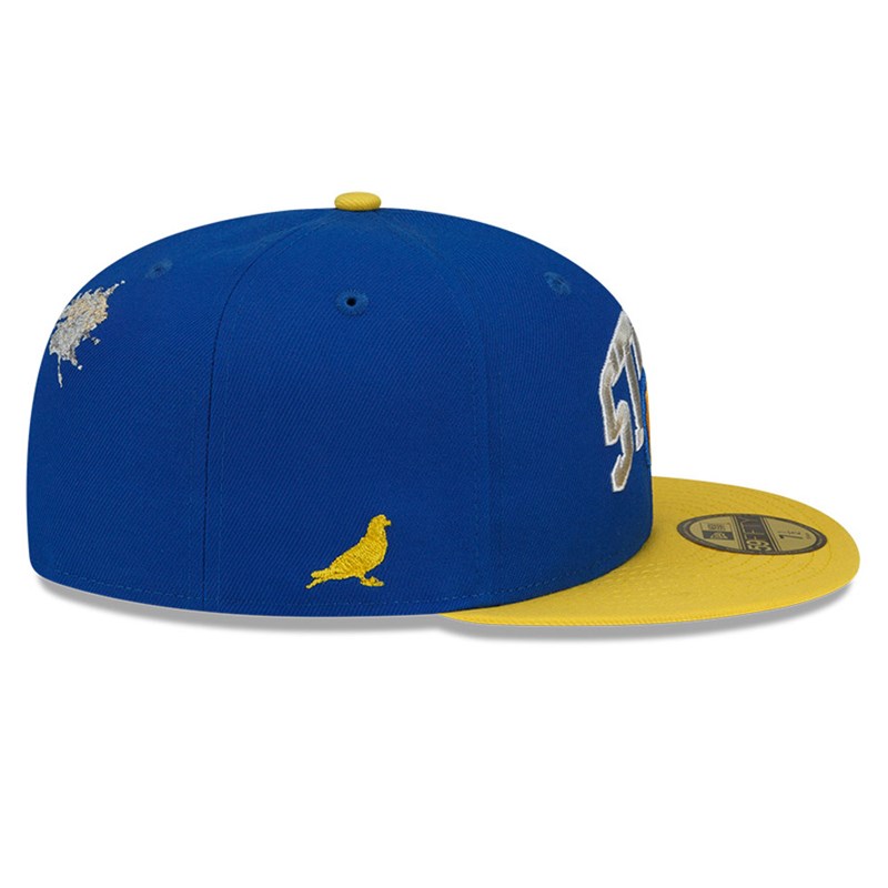 59fifty New Era La Rams X Staple Fitted Gorras Azules | FK7952340