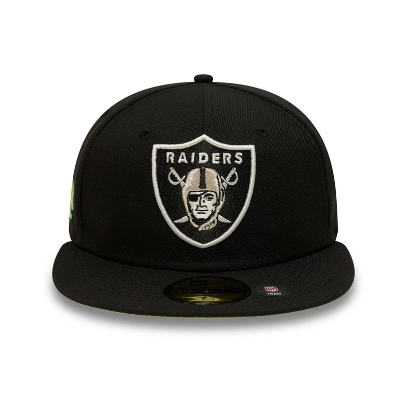 59fifty New Era Las Vegas Raiders Pop Fitted Gorras Negros | MZ9562038