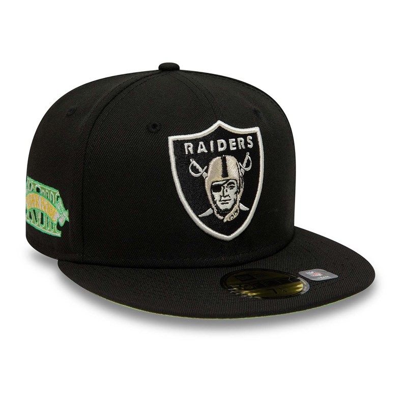 59fifty New Era Las Vegas Raiders Pop Fitted Gorras Negros | MZ9562038