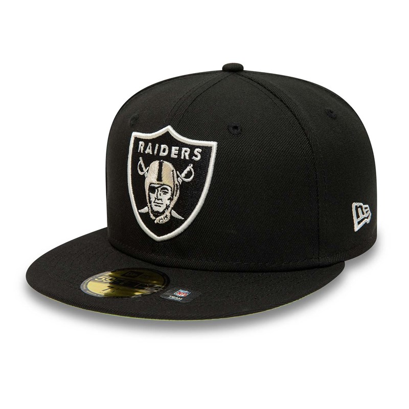 59fifty New Era Las Vegas Raiders Pop Fitted Gorras Negros | MZ9562038