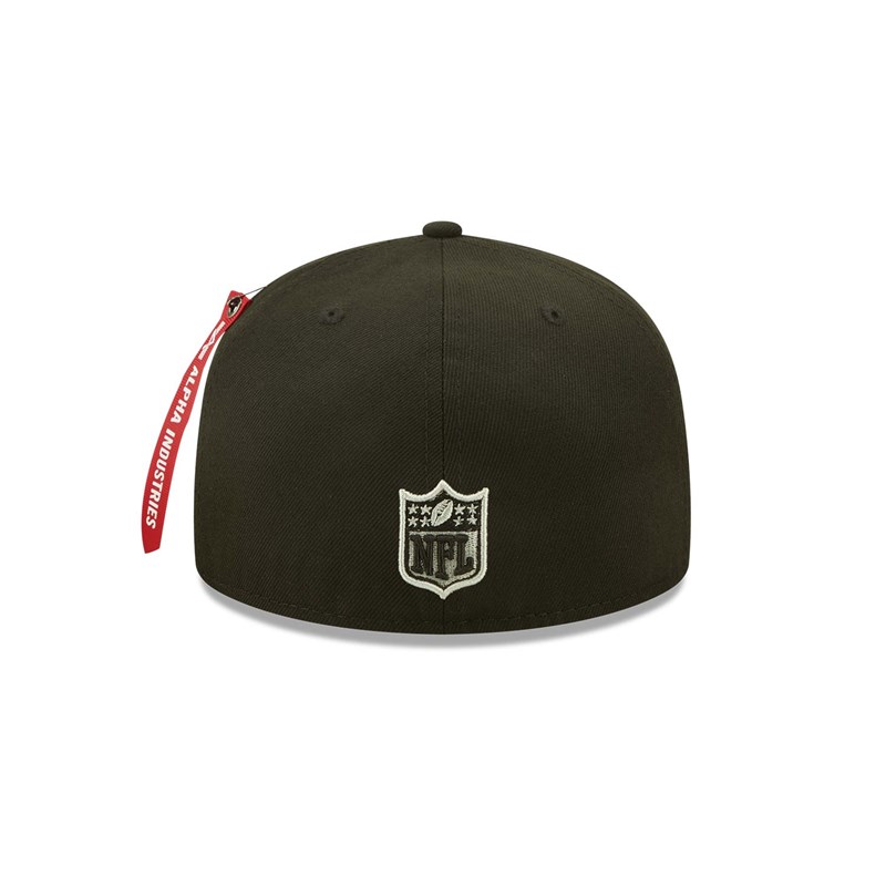 59fifty New Era Las Vegas Raiders X Alpha Industries Fitted Gorras Negros | CQ9653217