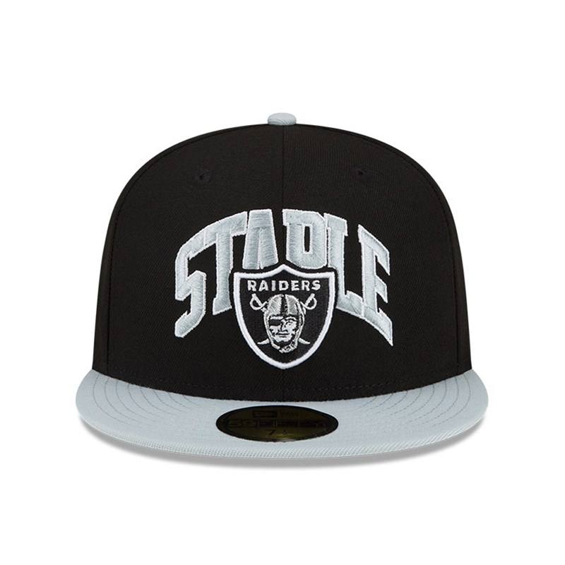 59fifty New Era Las Vegas Raiders X Staple Fitted Gorras Negros | VN1436802