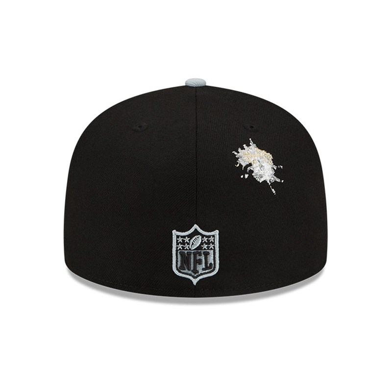 59fifty New Era Las Vegas Raiders X Staple Fitted Gorras Negros | VN1436802