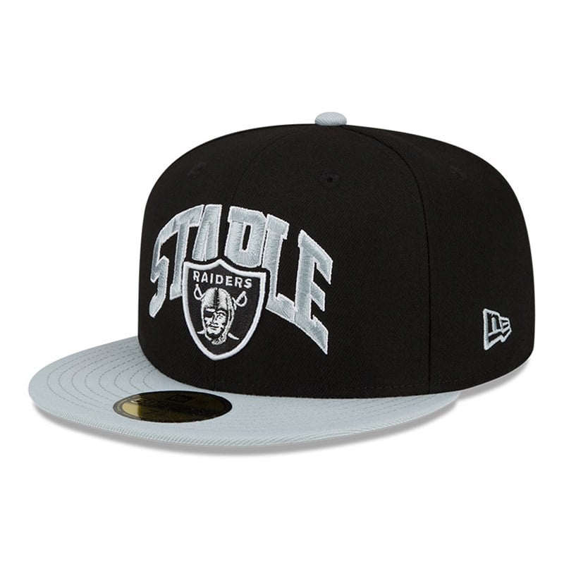 59fifty New Era Las Vegas Raiders X Staple Fitted Gorras Negros | VN1436802