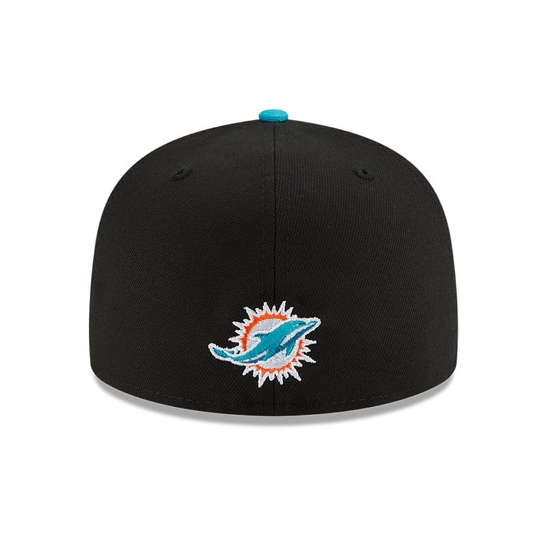 59fifty New Era Miami Dolphins NFL Draft Fitted Gorras Negros | GF3054987