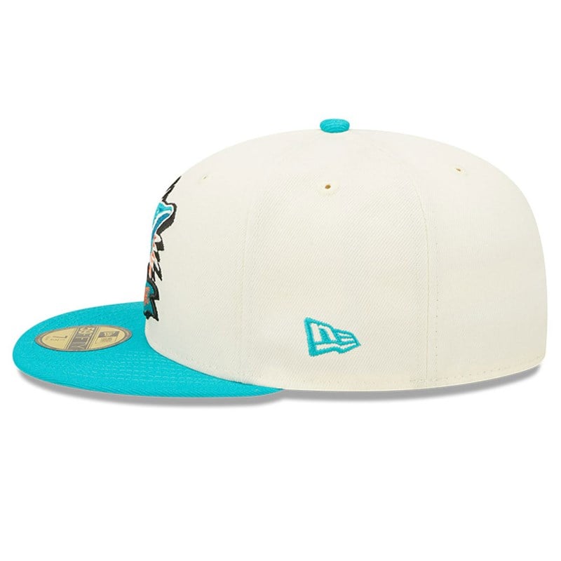 59fifty New Era Miami Dolphins NFL Sideline 2022 Fitted Gorras Blancos | NT8793640