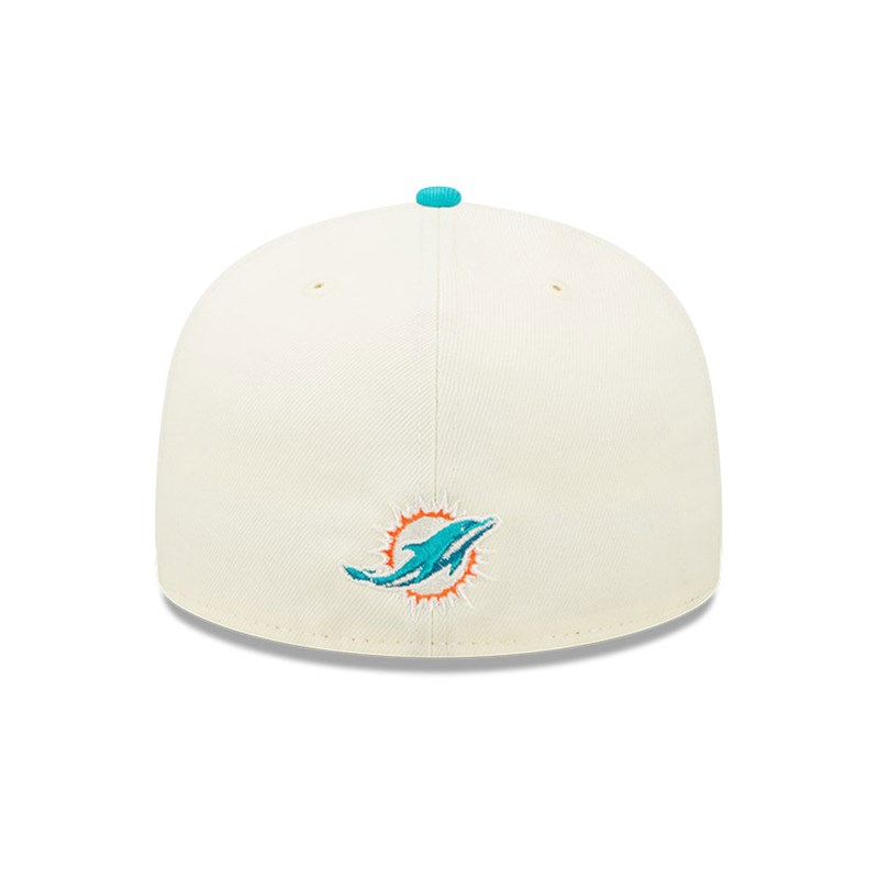 59fifty New Era Miami Dolphins NFL Sideline 2022 Fitted Gorras Blancos | NT8793640