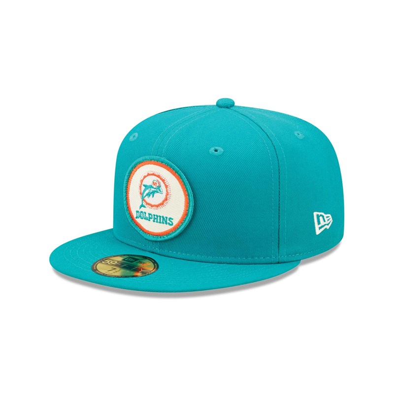 59fifty New Era Miami Dolphins NFL Sideline 2022 Gorras Azules | YZ3174865