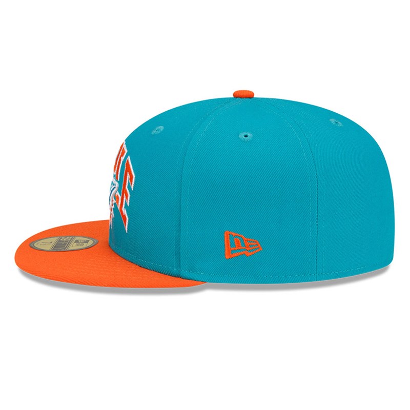 59fifty New Era Miami Dolphins X Staple Fitted Gorras Azules | FW5741863