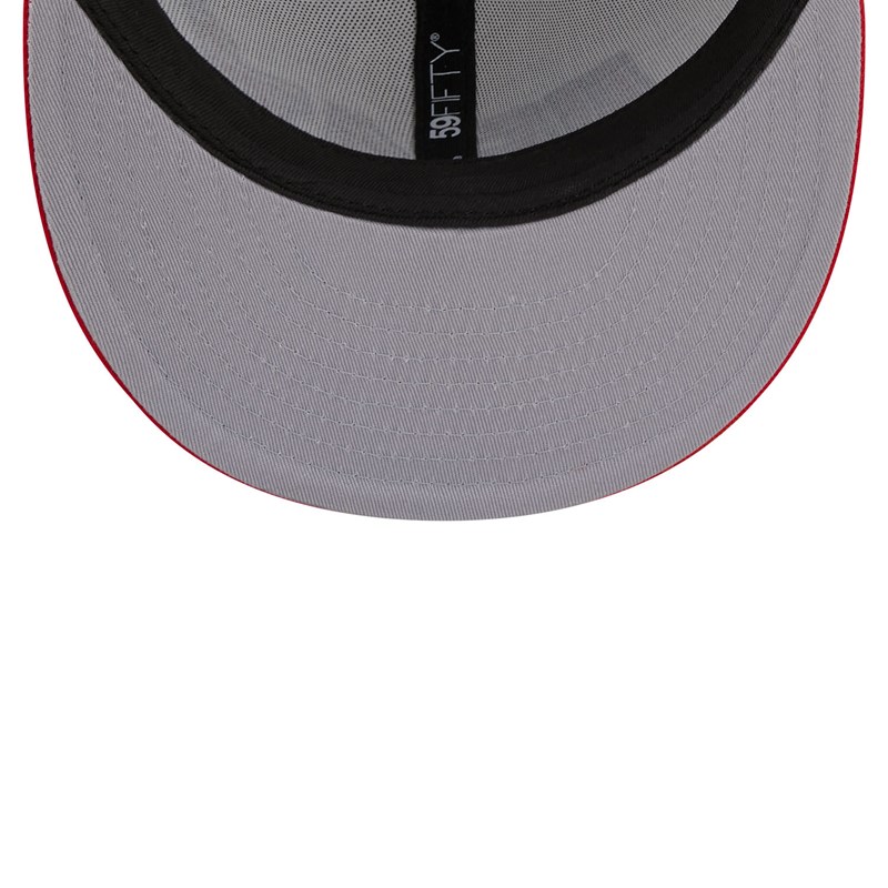 59fifty New Era Miami Heat NBA Classic Fitted Gorras Blancos | DN4853169