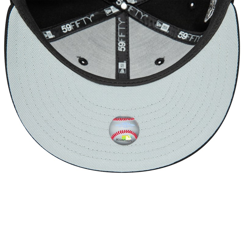 59fifty New Era Miami Marlins 25th Anniversary Fitted Gorras Negros | RO9162378