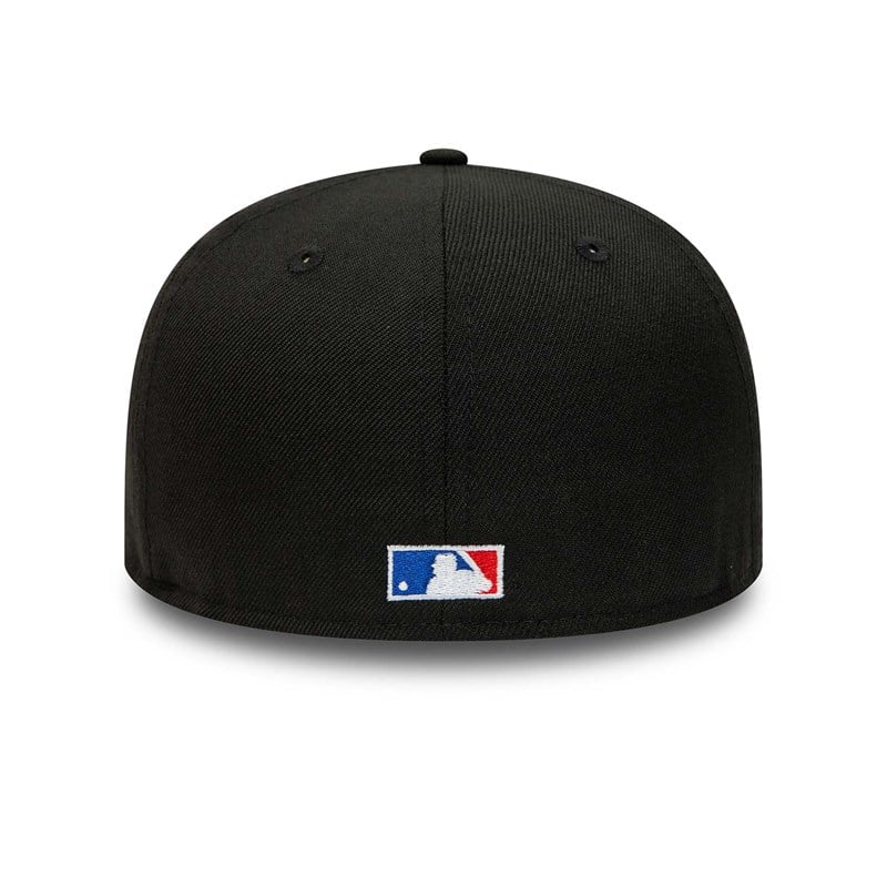 59fifty New Era Miami Marlins Premium Authentic On Field Game Lana Fitted Gorras Negros | IF2678014