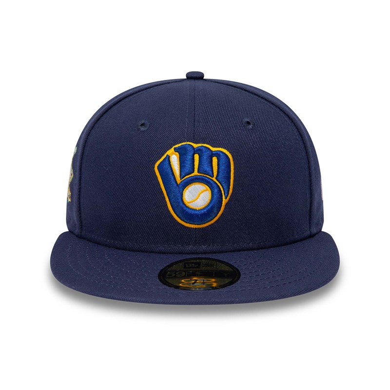 59fifty New Era Milwaukee Brewers 25th Anniversary Fitted Gorras Azules | ME4236150