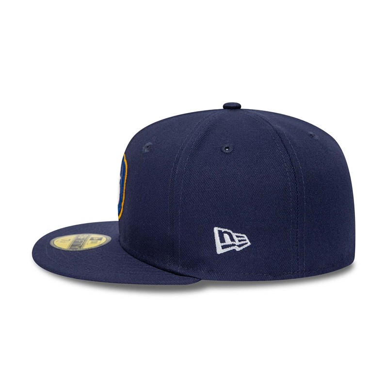 59fifty New Era Milwaukee Brewers 25th Anniversary Fitted Gorras Azules | ME4236150