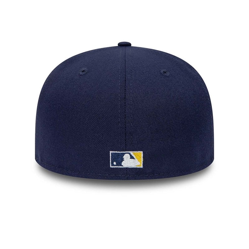 59fifty New Era Milwaukee Brewers 25th Anniversary Fitted Gorras Azules | ME4236150