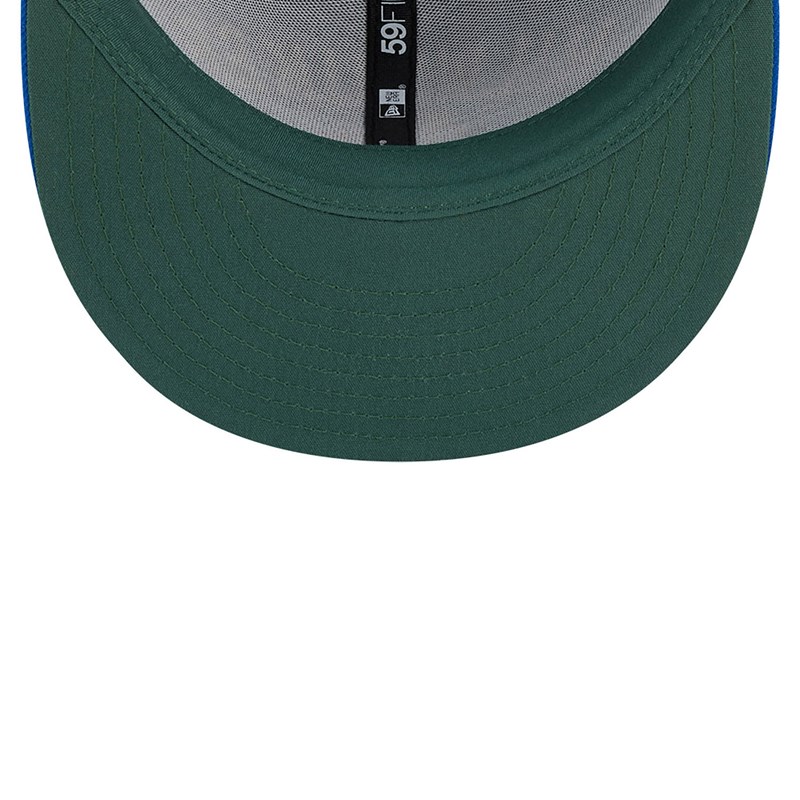 59fifty New Era Milwaukee Bucks Authentics City Edition Fitted Gorras Azules | XA1908425