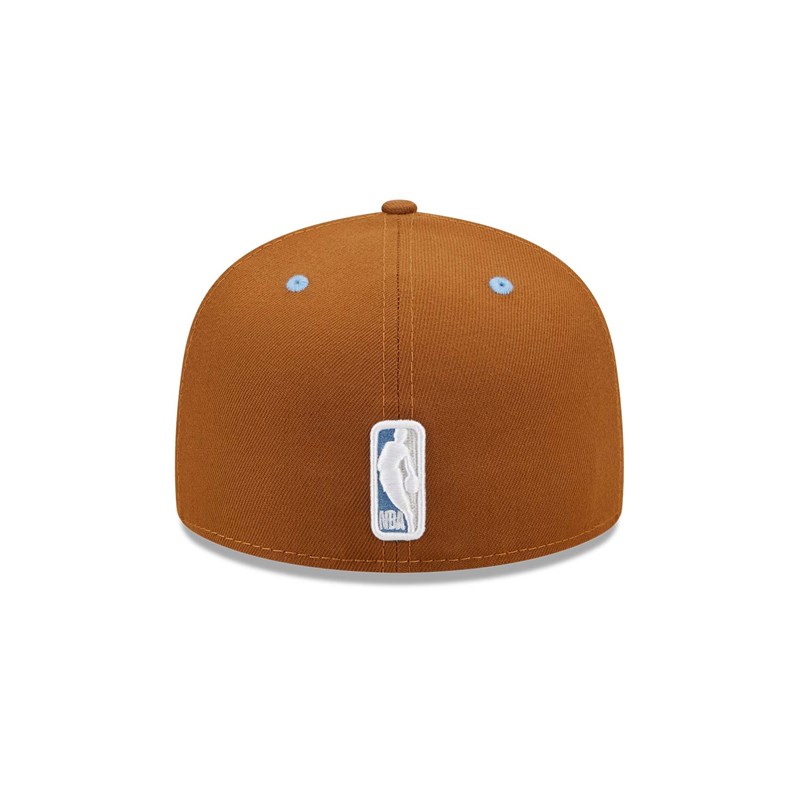 59fifty New Era Milwaukee Bucks Hot Cocoa Fitted Gorras Marrom | QW1276540