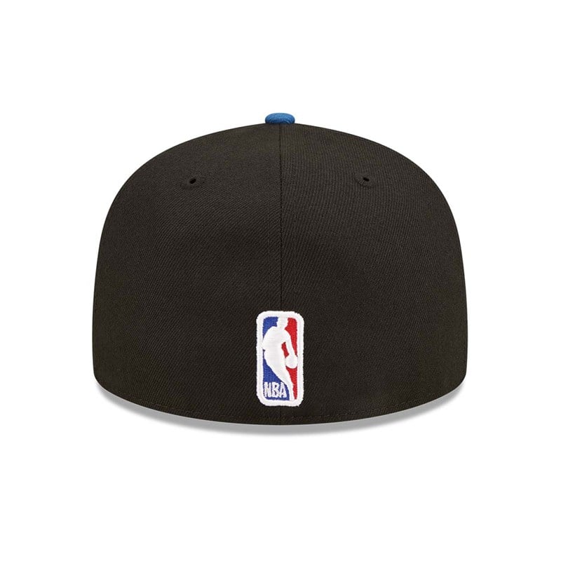 59fifty New Era Minnesota Timberwolves NBA 2022 Fitted Gorras Negros | RP4379082