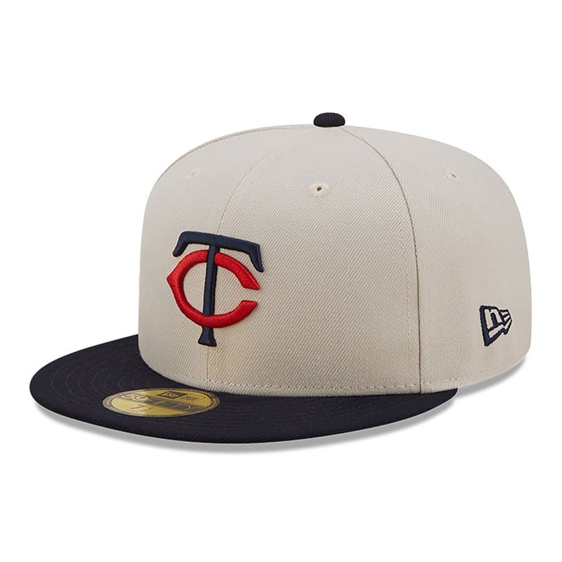 59fifty New Era Minnesota Twins Fall Classic Fitted Gorras Blancos | AC8615793