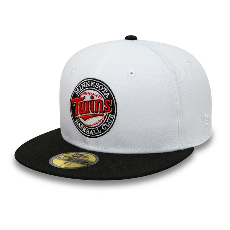 59fifty New Era Minnesota Twins MLB Optic Gorras Blancos | ZR3458670