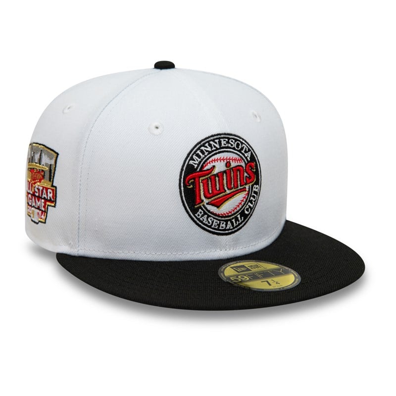 59fifty New Era Minnesota Twins MLB Optic Gorras Blancos | ZR3458670