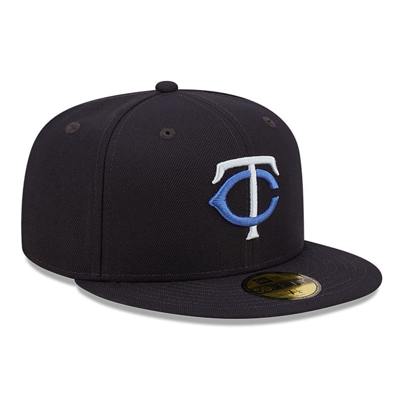 59fifty New Era Minnesota Twins Monocamo Fitted Gorras Azules | NG9486210