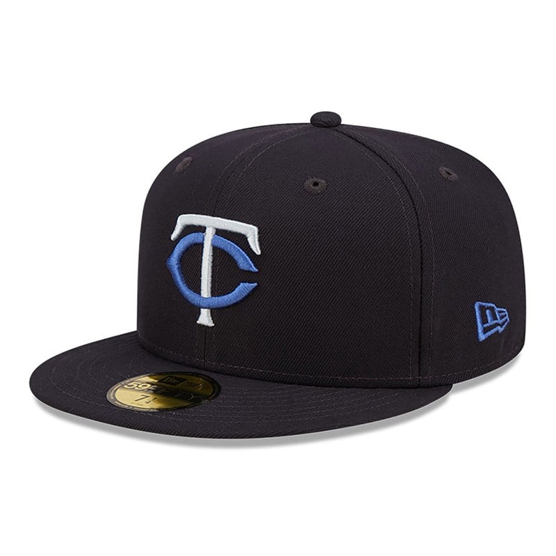 59fifty New Era Minnesota Twins Monocamo Fitted Gorras Azules | NG9486210