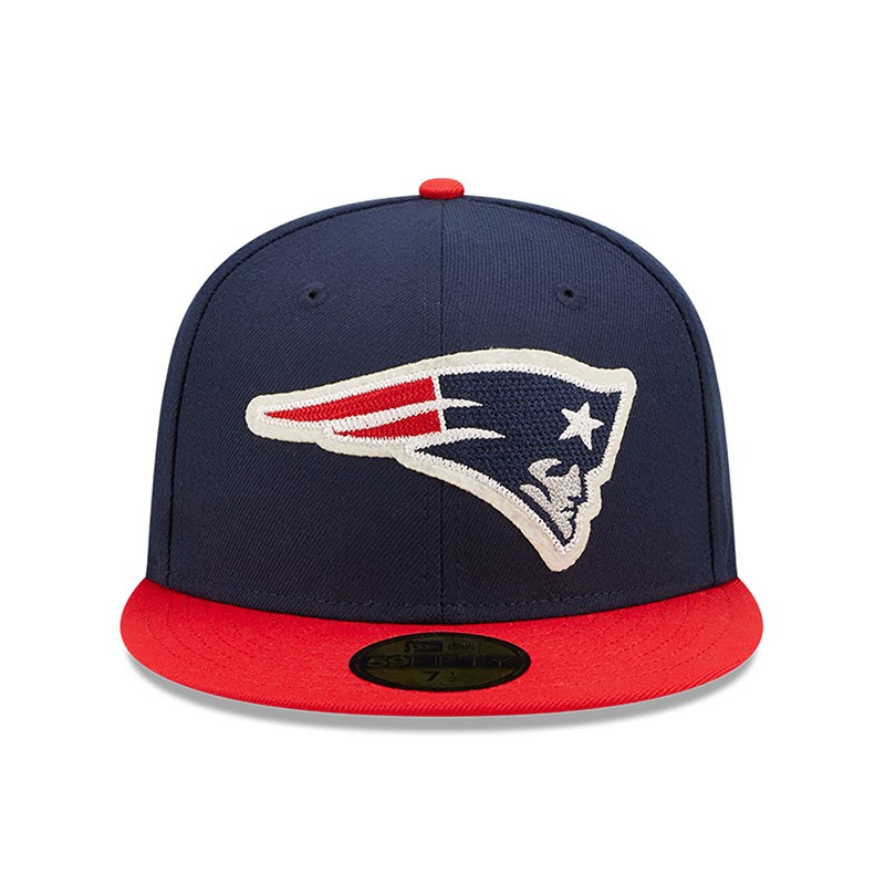 59fifty New Era New England Patriots Ne Letterman Fitted Gorras Azules | GT2135760