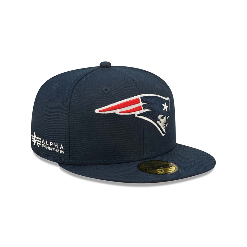 59fifty New Era New England Patriots X Alpha Industries Fitted Gorras Azules | CT8271693