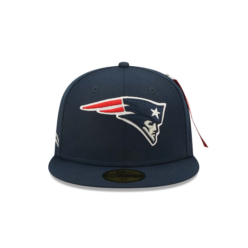 59fifty New Era New England Patriots X Alpha Industries Fitted Gorras Azules | CT8271693