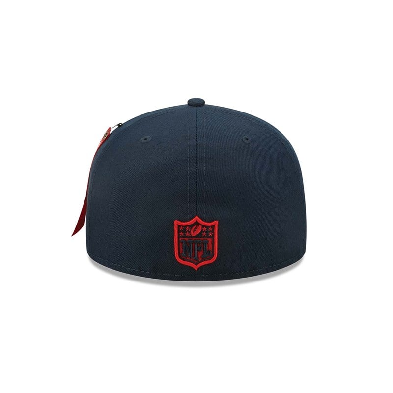 59fifty New Era New England Patriots X Alpha Industries Fitted Gorras Azules | CT8271693