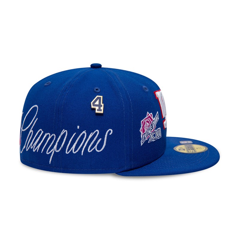 59fifty New Era New York Giants Historic Champs Fitted Gorras Azules | WY8635190