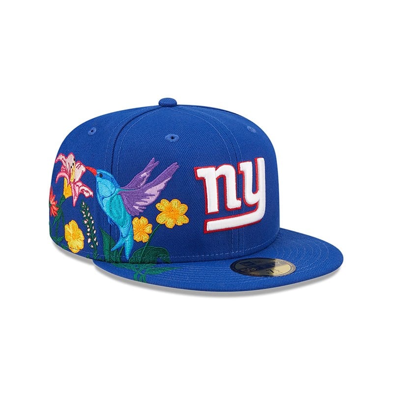 59fifty New Era New York Giants NFL Blooming Fitted Gorras Azules | PM5786902