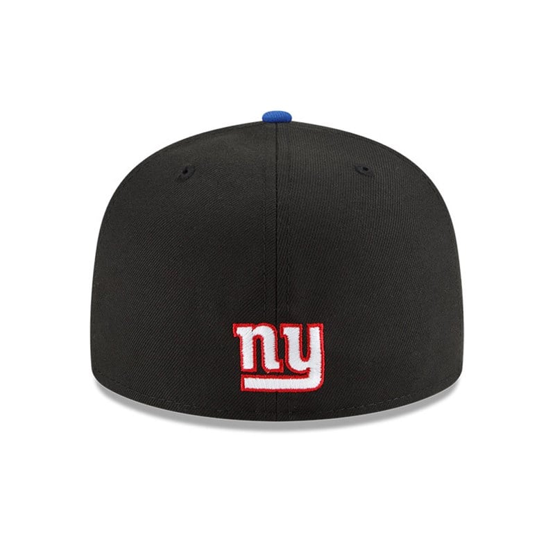 59fifty New Era New York Giants NFL Draft Fitted Gorras Negros | YV8602745