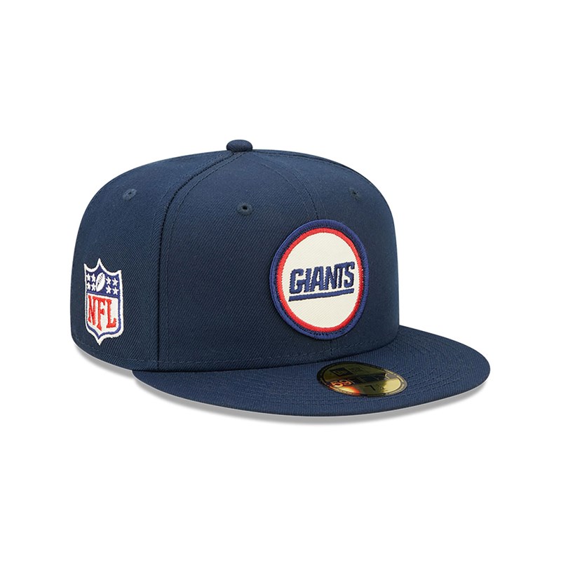 59fifty New Era New York Giants NFL Sideline 2022 Fitted Gorras Azules | ZT7642051