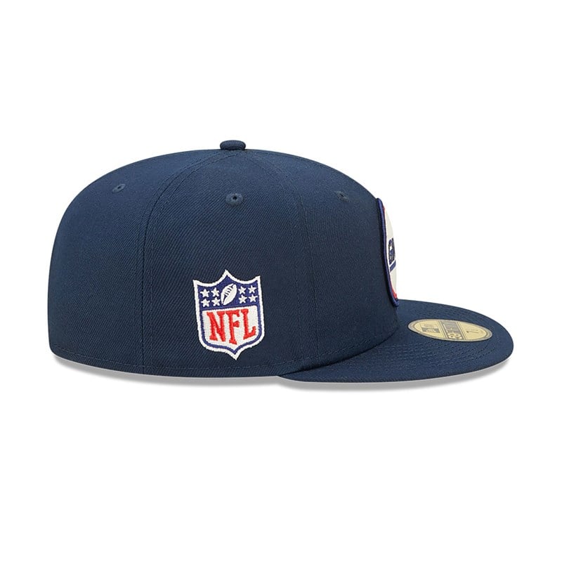 59fifty New Era New York Giants NFL Sideline 2022 Fitted Gorras Azules | ZT7642051