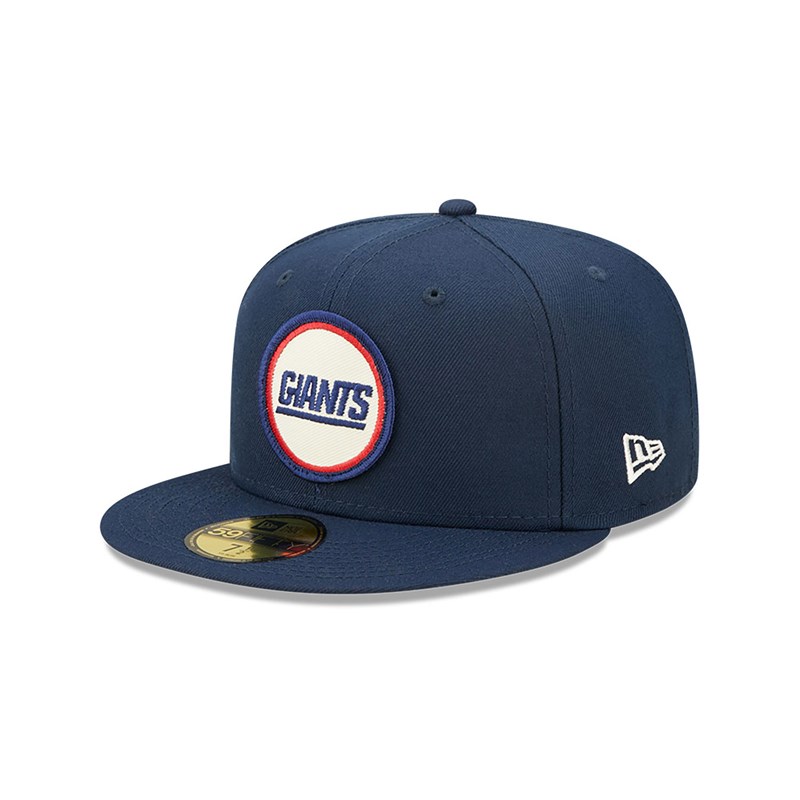 59fifty New Era New York Giants NFL Sideline 2022 Fitted Gorras Azules | ZT7642051