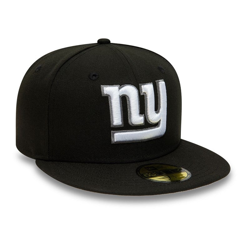 59fifty New Era New York Giants NFL Teams Gorras Negros | ZJ2014398