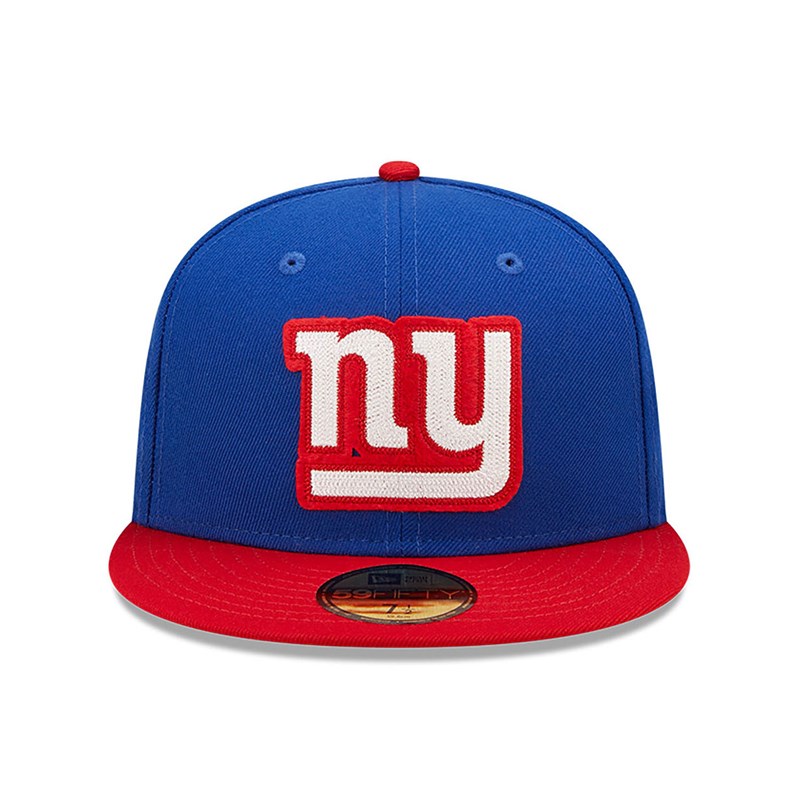 59fifty New Era New York Giants Ne Letterman Fitted Gorras Azules | VQ6719084