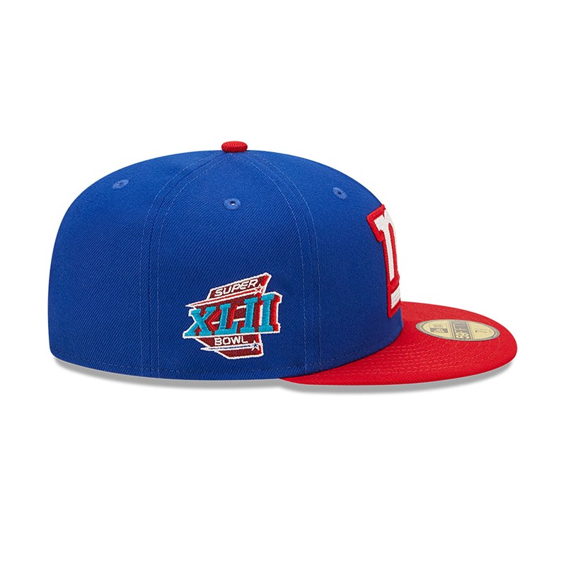 59fifty New Era New York Giants Ne Letterman Fitted Gorras Azules | VQ6719084