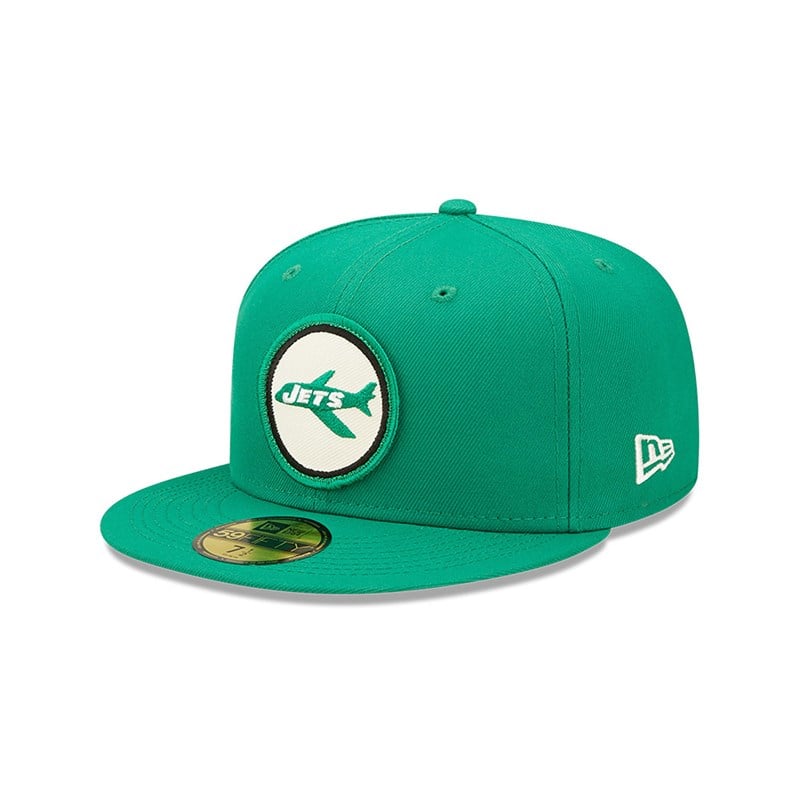 59fifty New Era New York Jets NFL Sideline 2022 Fitted Gorras Verdes | YD0694372