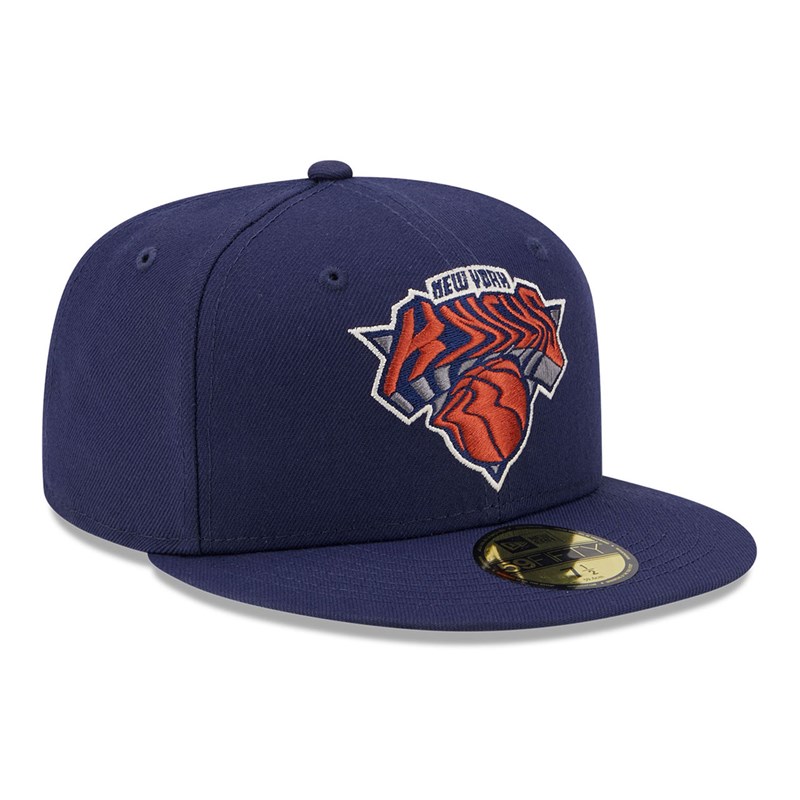 59fifty New Era New York Knicks Twilight Fantasy Fitted Gorras Morados | UF8142569