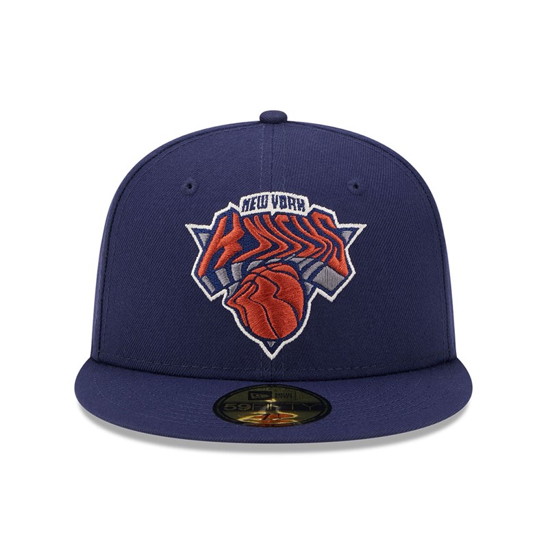 59fifty New Era New York Knicks Twilight Fantasy Fitted Gorras Morados | UF8142569