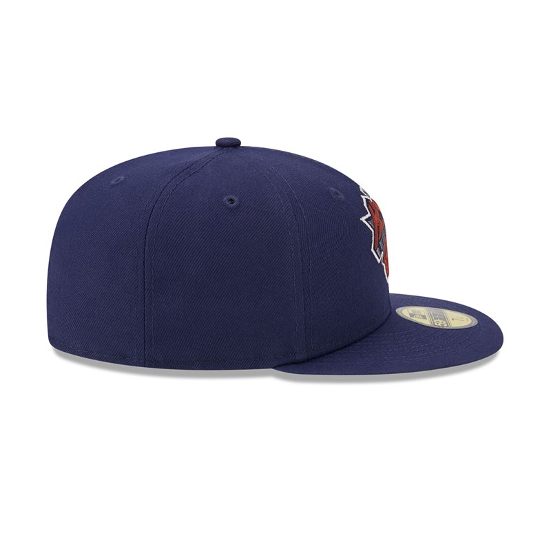 59fifty New Era New York Knicks Twilight Fantasy Fitted Gorras Morados | UF8142569