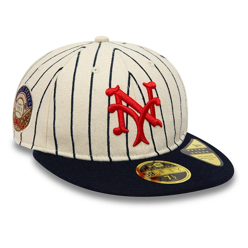 59fifty New Era New York Mets Cooperstown Fitted Gorras Blancos | NP8751326