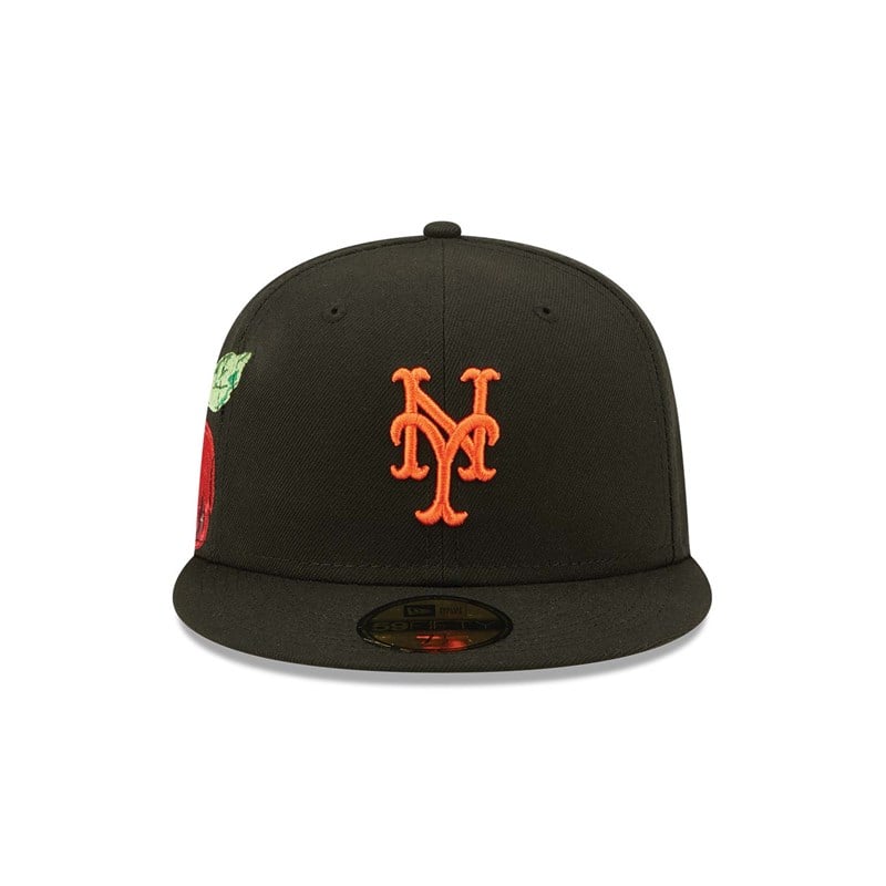 59fifty New Era New York Mets Fruit Fitted Gorras Negros | AK0518937