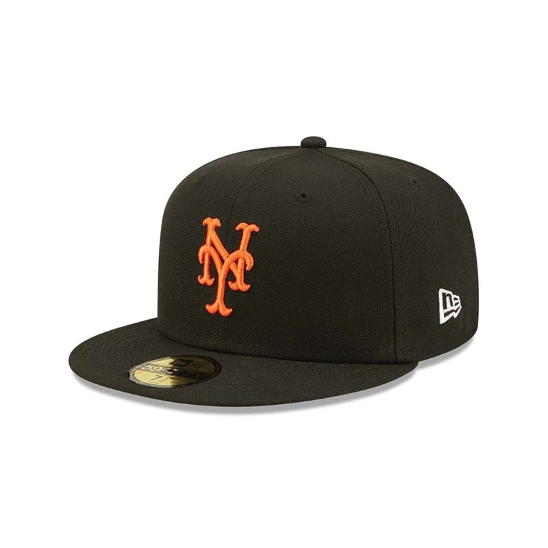 59fifty New Era New York Mets Fruit Fitted Gorras Negros | AK0518937