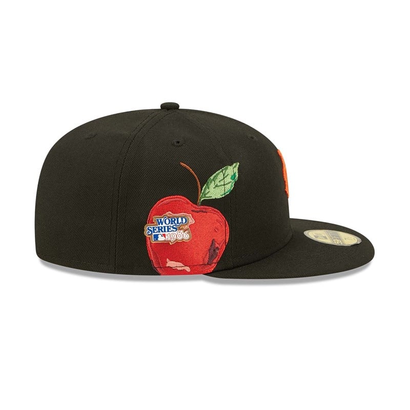 59fifty New Era New York Mets Fruit Fitted Gorras Negros | AK0518937